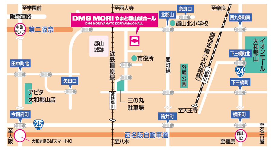 �Ԃł̃A�N�Z�X�n�}